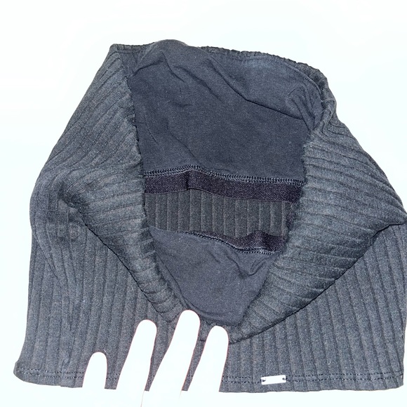 Black VS Pink Tube Top with Built in Bra - Picture 3 of 3